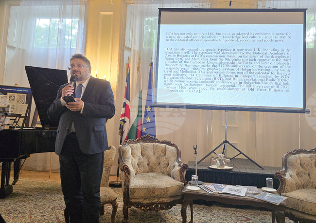 „Проговарянето” на ЛИК и на чужди езици е възможност България свободно да показва лика на своята култура, каза Кирил Вълчев в Лондон