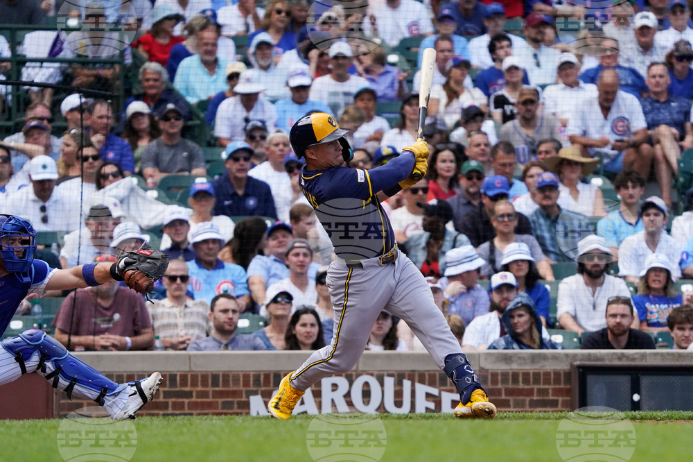 Brewers Cubs Baseball