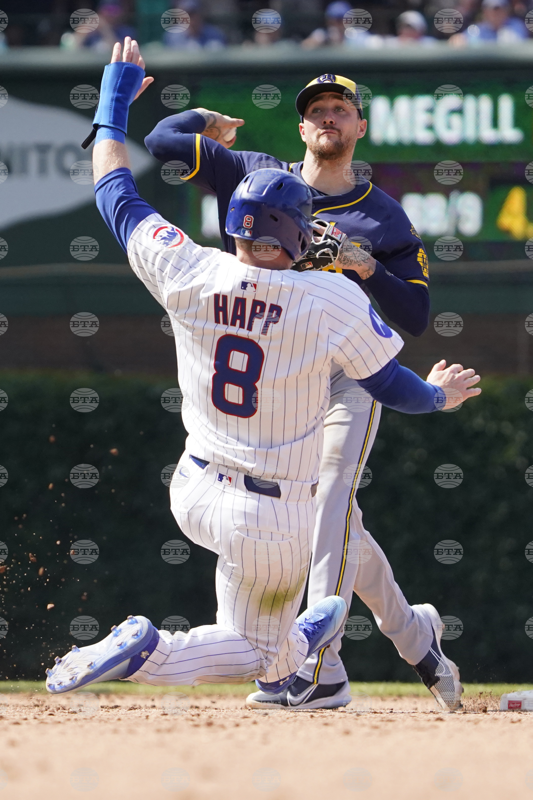 Brewers Cubs Baseball