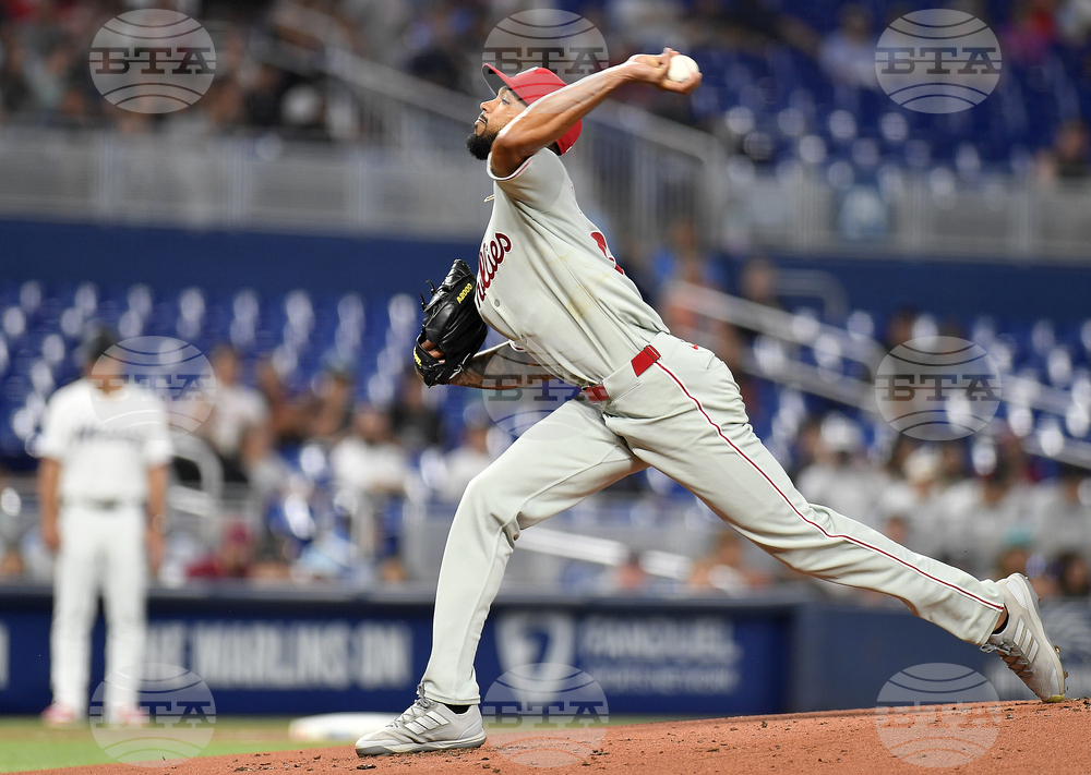 Phillies Marlins Baseball