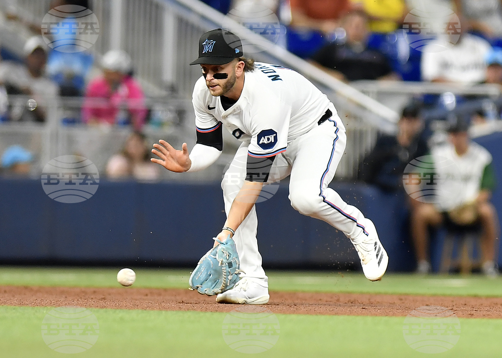 Phillies Marlins Baseball