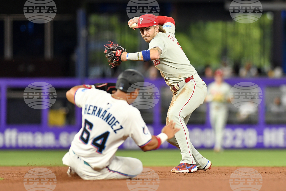 Phillies Marlins Baseball