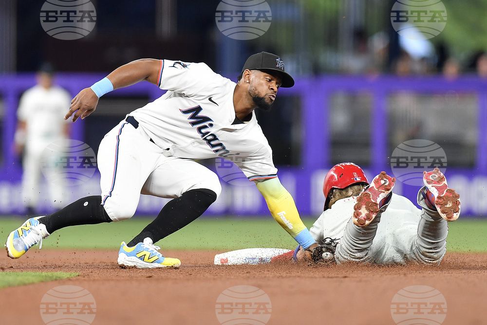 Phillies Marlins Baseball