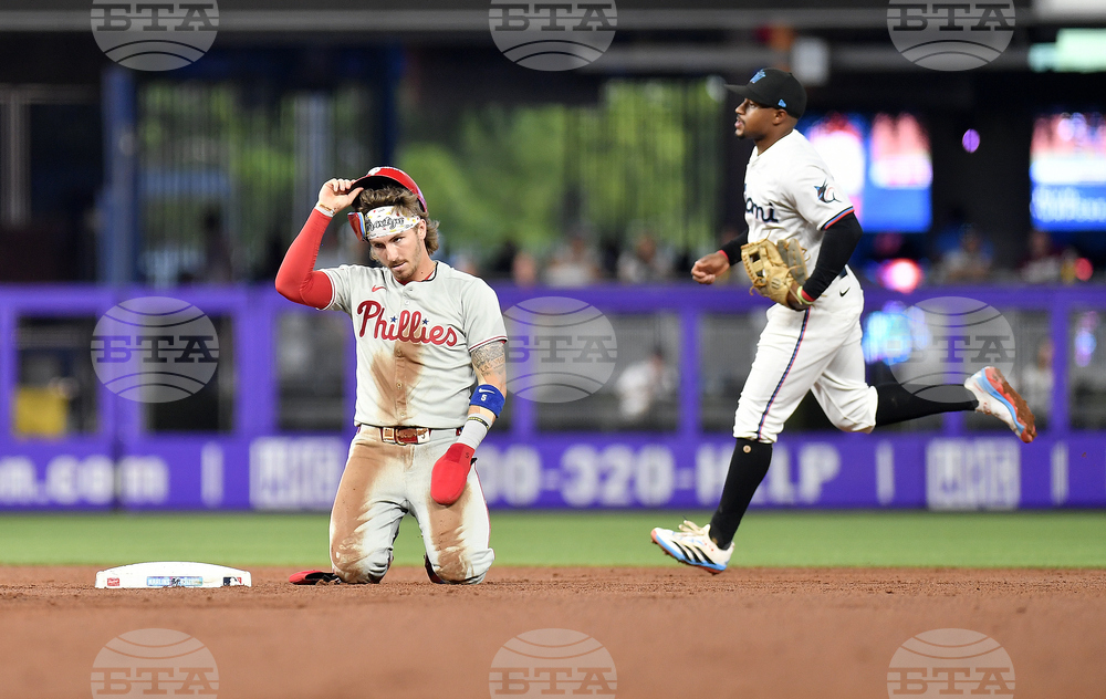Phillies Marlins Baseball