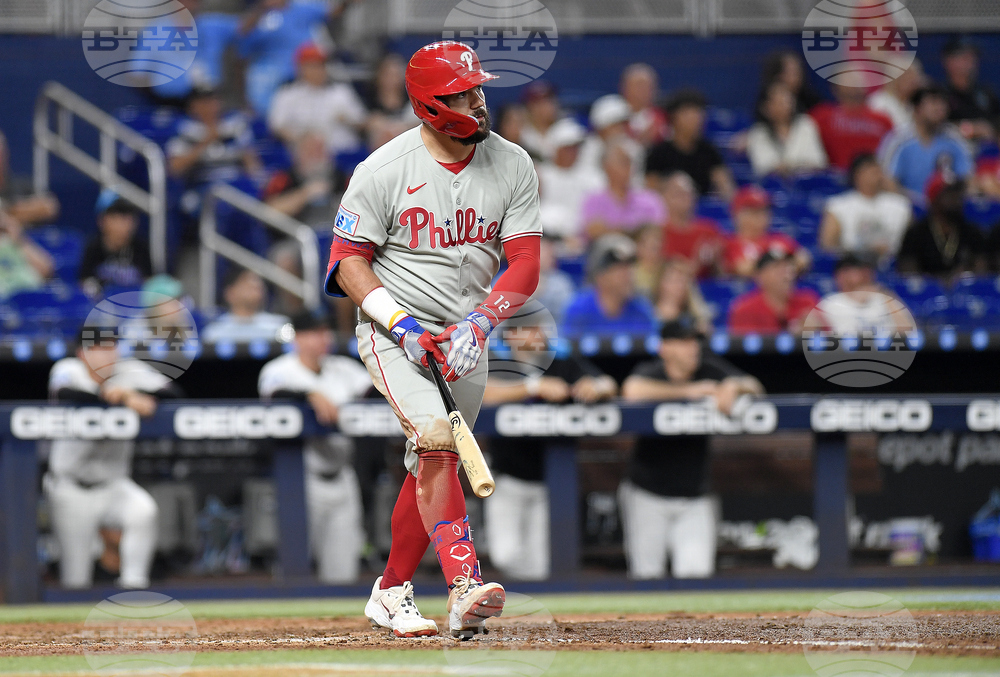 Phillies Marlins Baseball