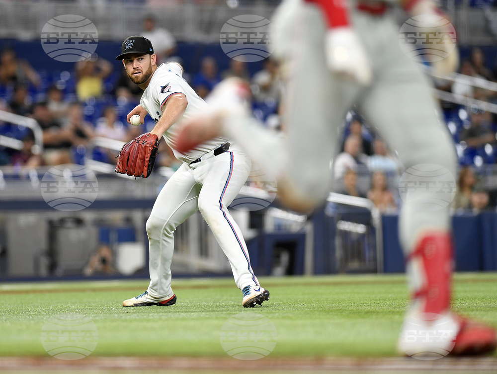 Phillies Marlins Baseball
