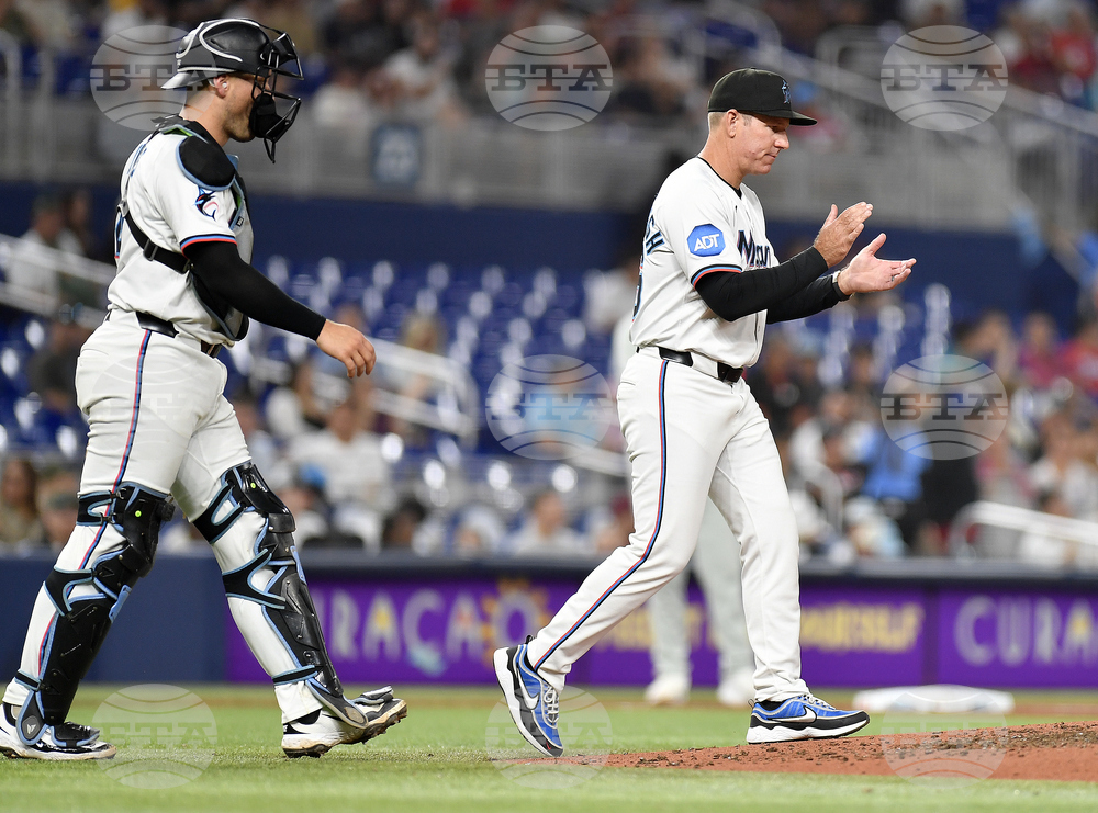 Phillies Marlins Baseball