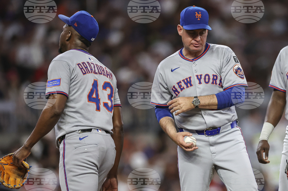 Mets Braves Baseball