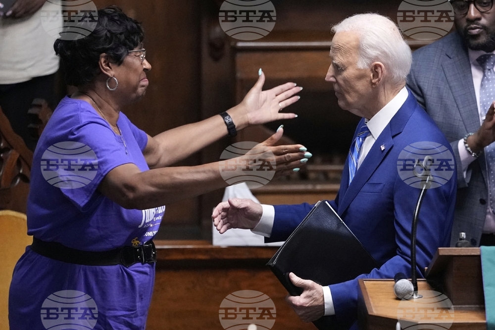 APTOPIX Juneteenth Biden