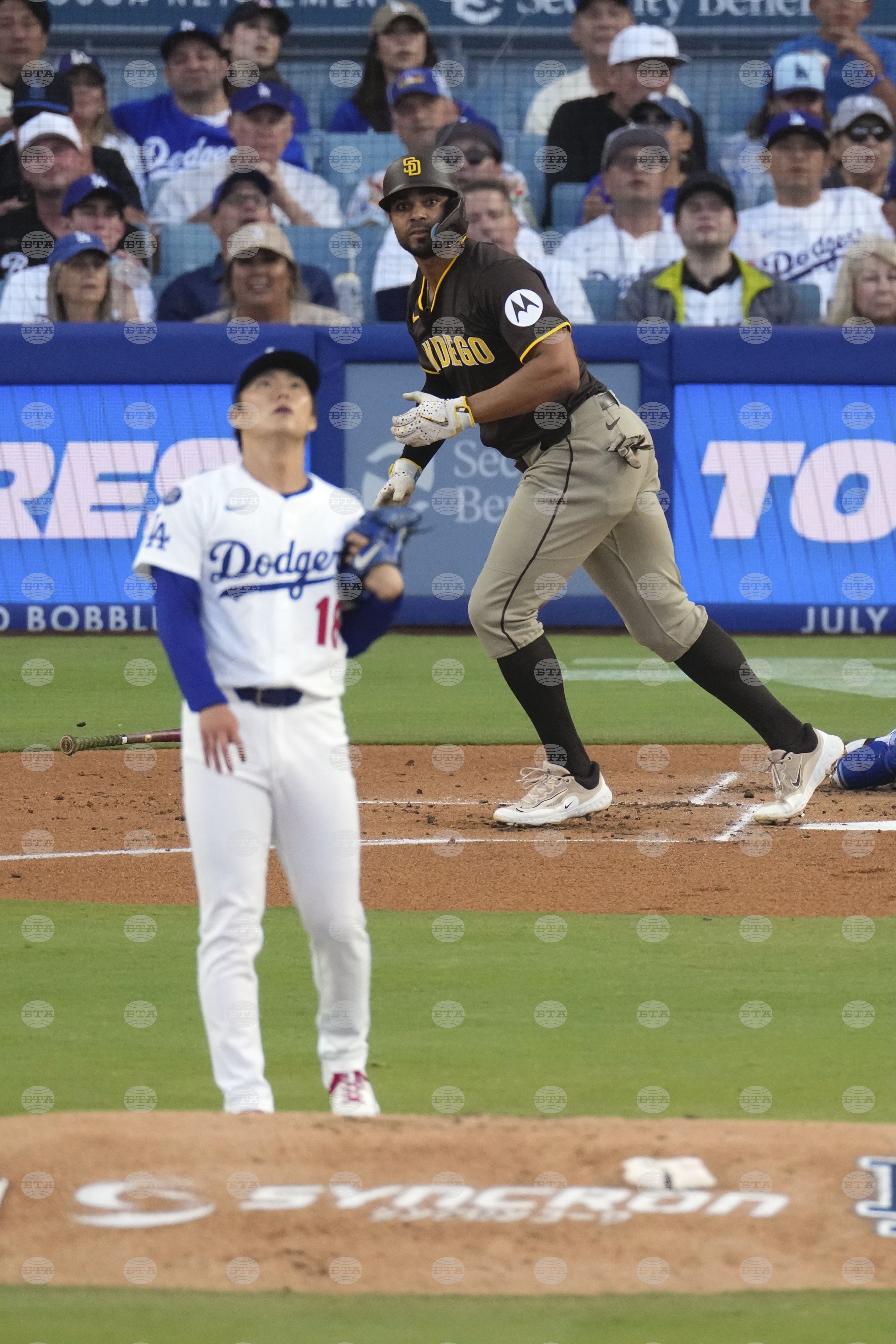 Padres Dodgers Baseball
