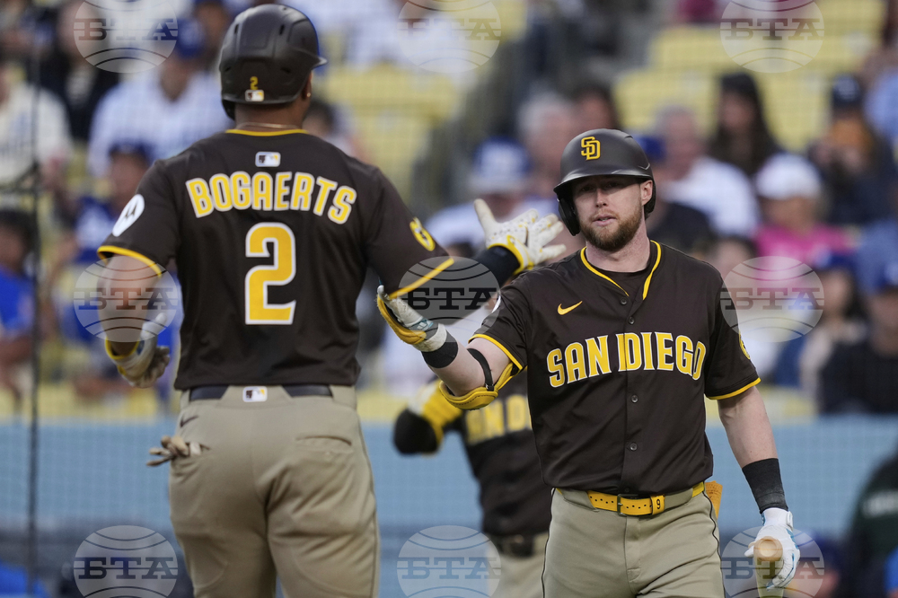Padres Dodgers Baseball