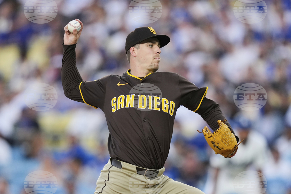 Padres Dodgers Baseball