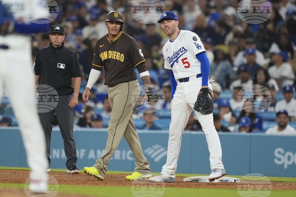 Padres Dodgers Baseball