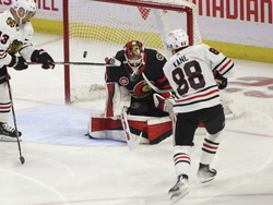 Blackhawks Senators Hockey