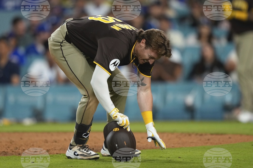 Padres Dodgers Baseball