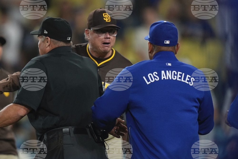 Padres Dodgers Baseball