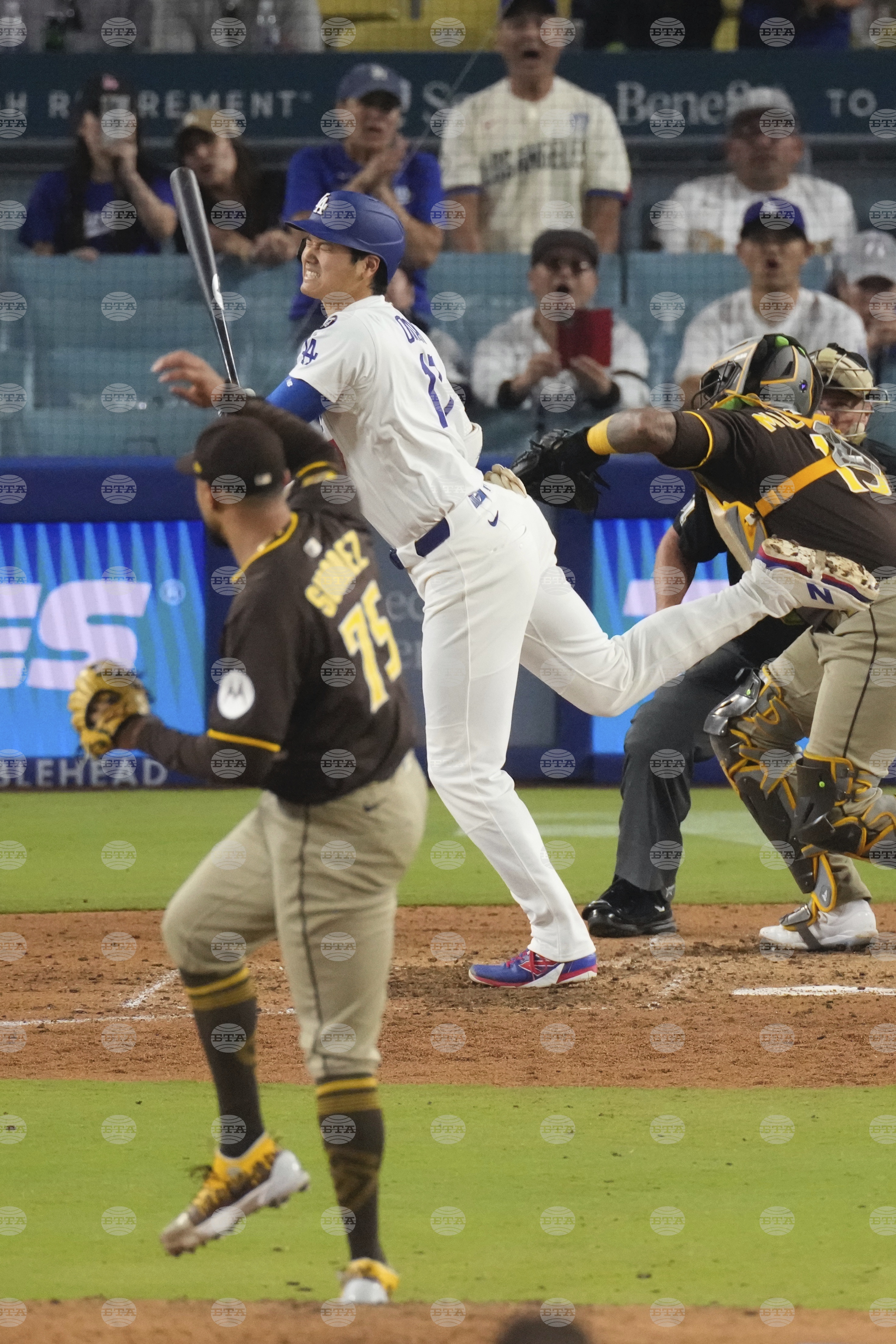 Padres Dodgers Baseball