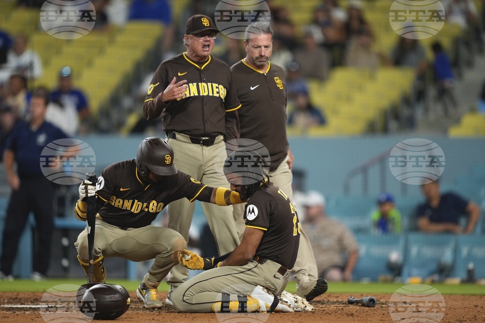 Padres Dodgers Baseball