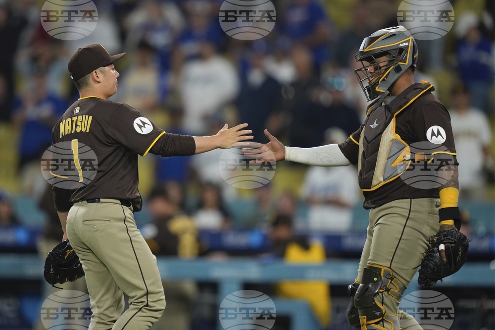 Padres Dodgers Baseball