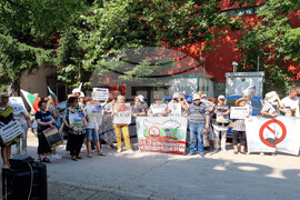 Варна - ветрогенератори - протест
