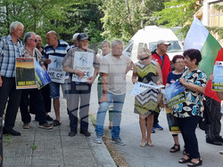 Варна - ветрогенератори - протест