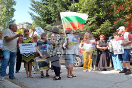 Варна - ветрогенератори - протест