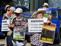 Варна - ветрогенератори - протест