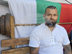 Сливен - барелеф  - олимпийски шампион Норайр Нурикян