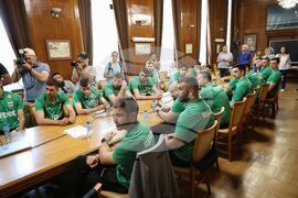 Бургас - Димитър Николов - национален отбор по волейбол - среща