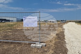 Шумен - символична първа копка - кръгово кръстовище