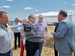 Шумен - символична първа копка - кръгово кръстовище