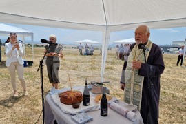 Шумен - символична първа копка - кръгово кръстовище