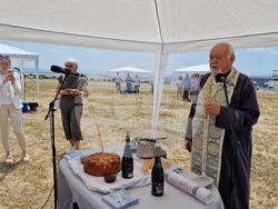 Шумен - символична първа копка - кръгово кръстовище