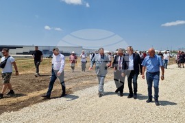 Шумен - символична първа копка - кръгово кръстовище