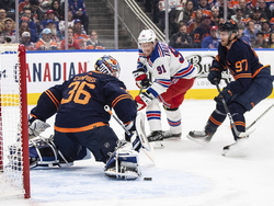 Rangers Oilers Hockey
