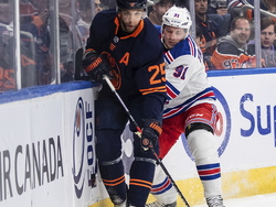 Rangers Oilers Hockey