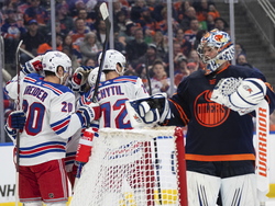 Rangers Oilers Hockey
