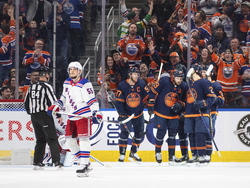 Rangers Oilers Hockey