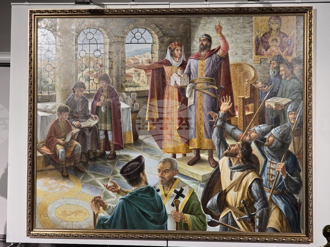 Ловеч – картина – „1331 – България ни чака” – представяне