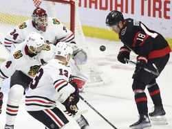 Blackhawks Senators Hockey