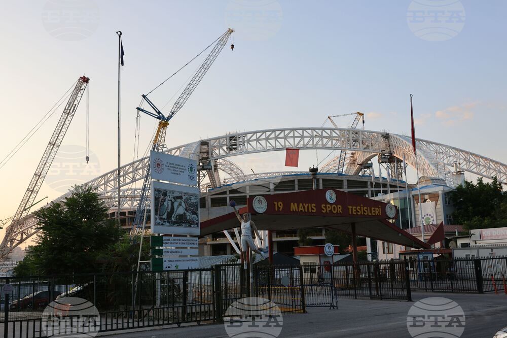 Турция - Анкара - спорт - нов стадион - строеж