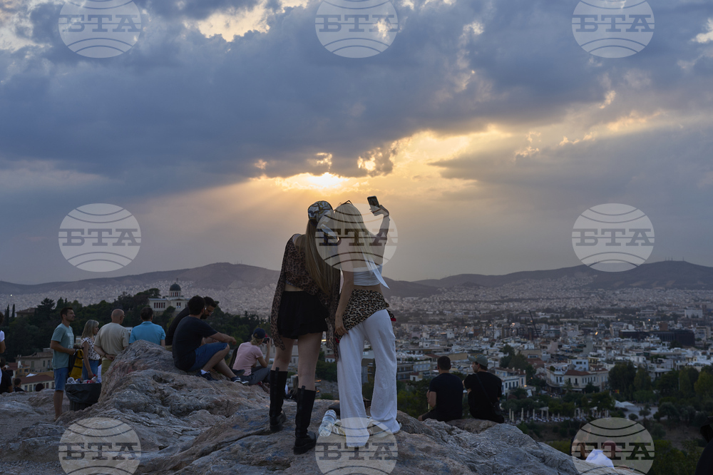 APTOPIX Greece Daily Life