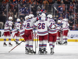 Rangers Oilers Hockey