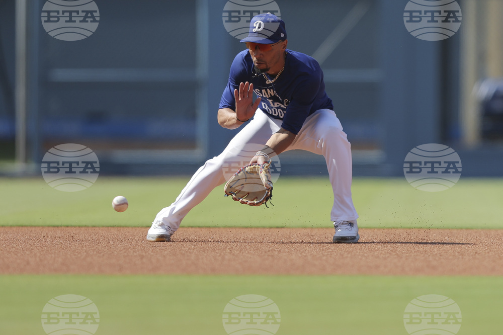 Nationals Dodgers Baseball