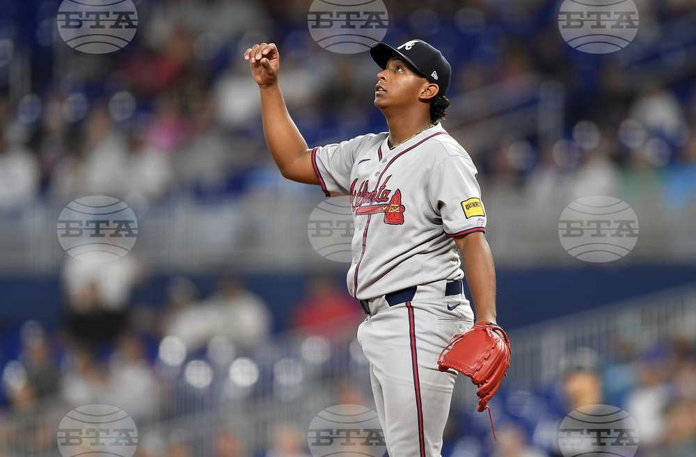 Braves Marlins Baseball