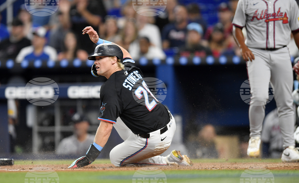 Braves Marlins Baseball