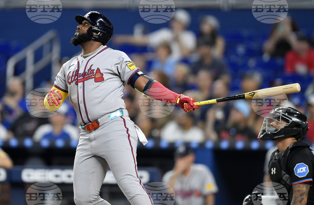 Braves Marlins Baseball