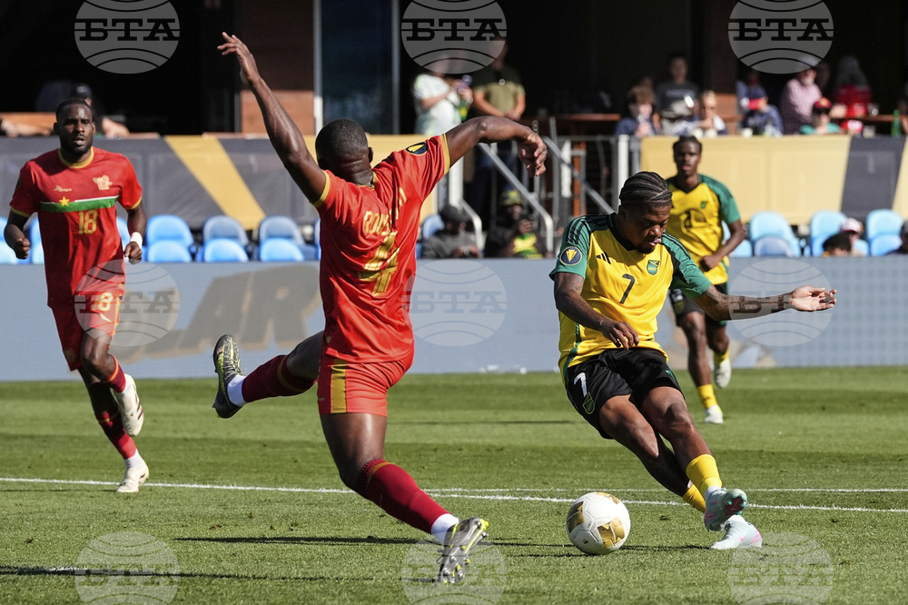 Gold Cup Jamaica Guadeloupe Soccer