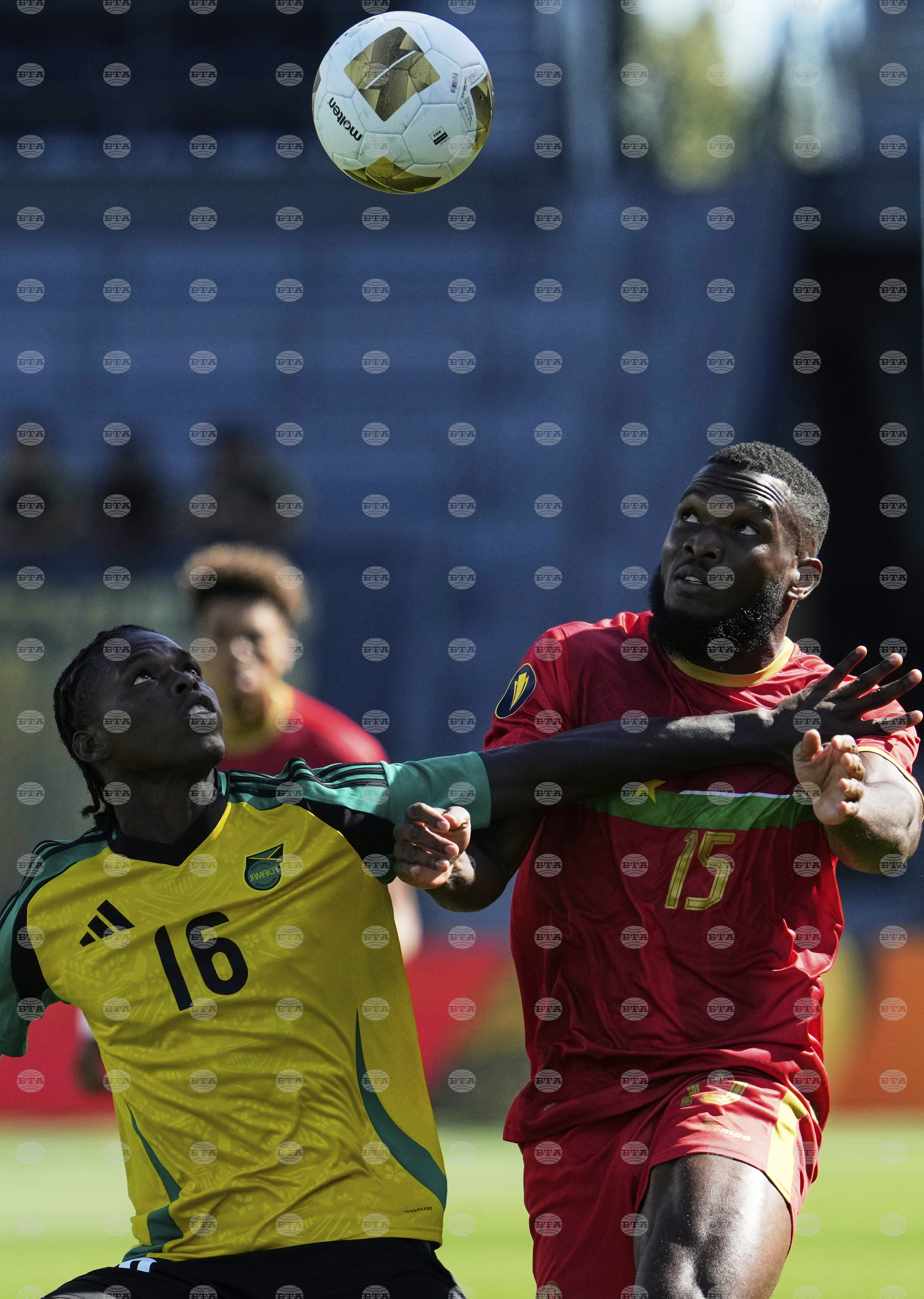 Gold Cup Jamaica Guadeloupe Soccer