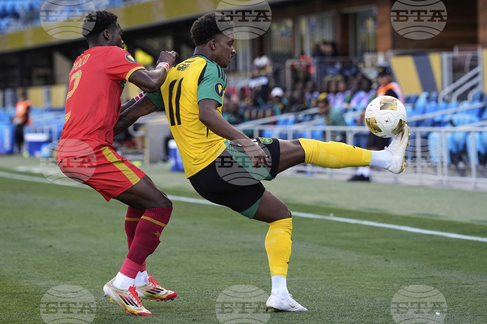 Gold Cup Jamaica Guadeloupe Soccer
